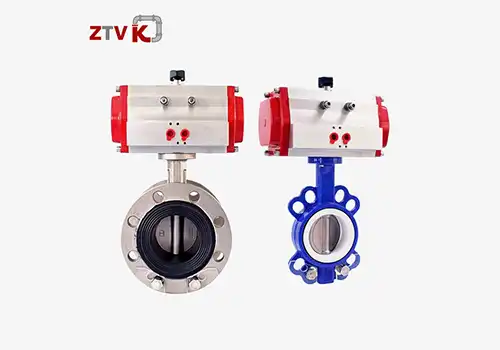 How to disassemble an actuator-operated butterfly valve?